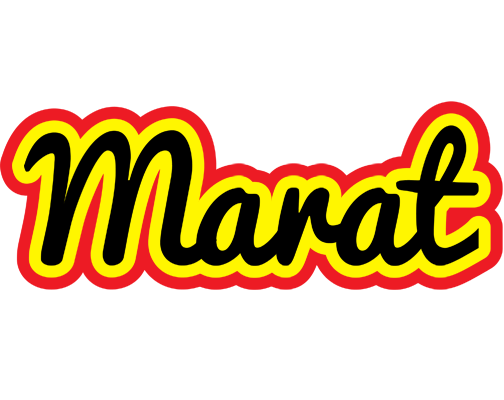 Marat flaming logo