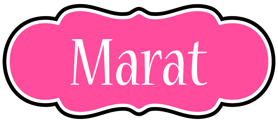 Marat invitation logo