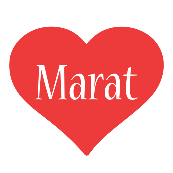 Marat love logo