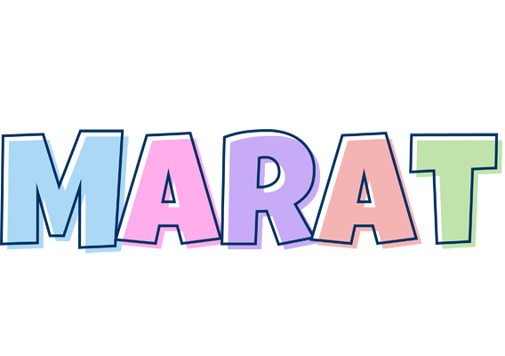 Marat pastel logo
