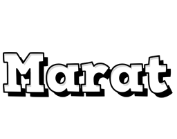 Marat snowing logo