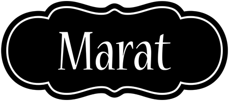 Marat welcome logo