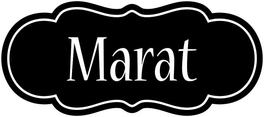 Marat welcome logo