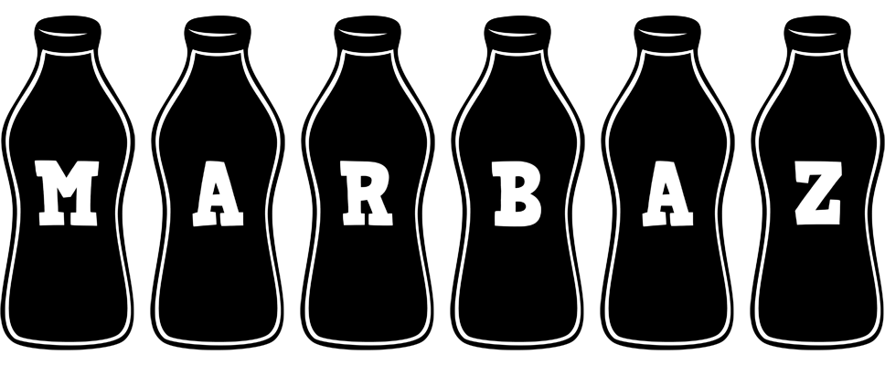 Marbaz bottle logo