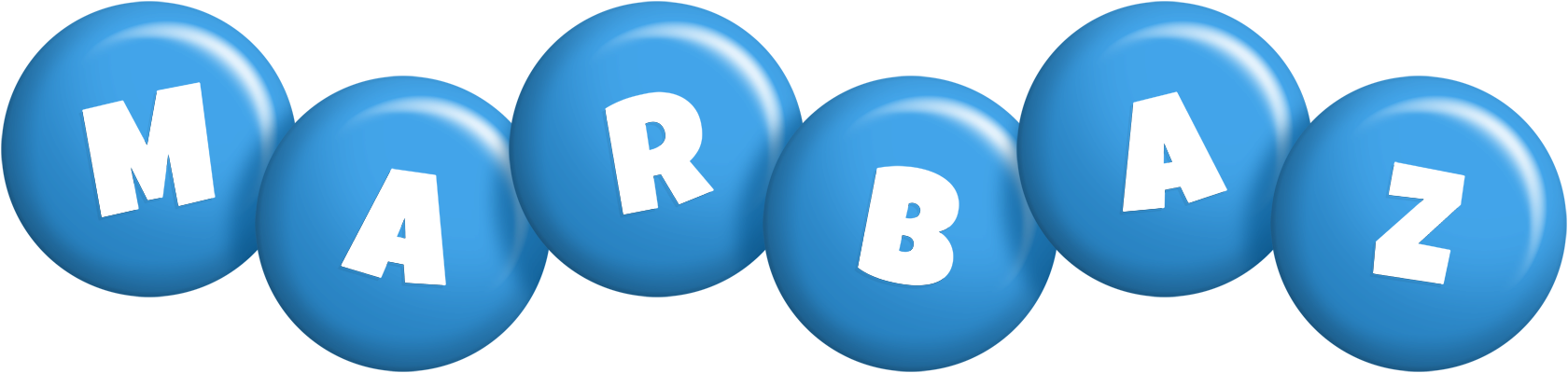 Marbaz candy-blue logo