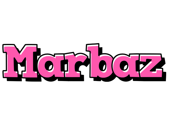Marbaz girlish logo
