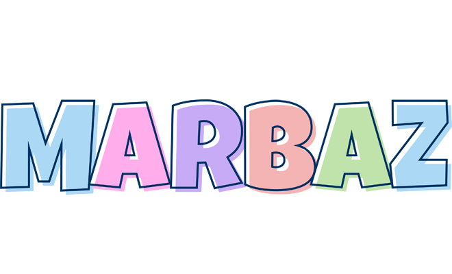 Marbaz pastel logo