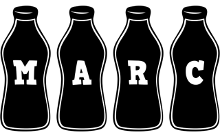 Marc bottle logo