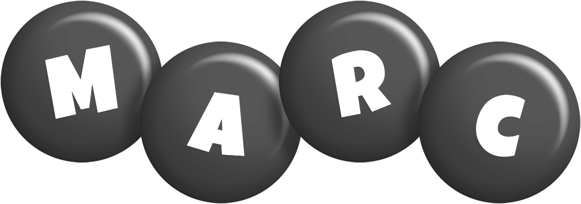 Marc candy-black logo