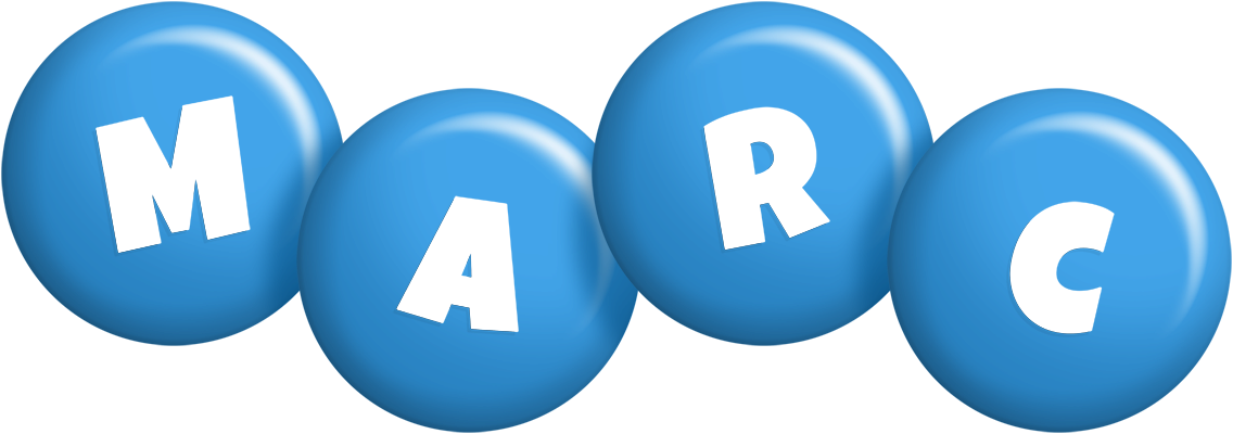 Marc candy-blue logo