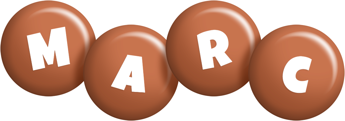 Marc candy-brown logo
