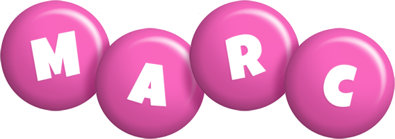 Marc candy-pink logo