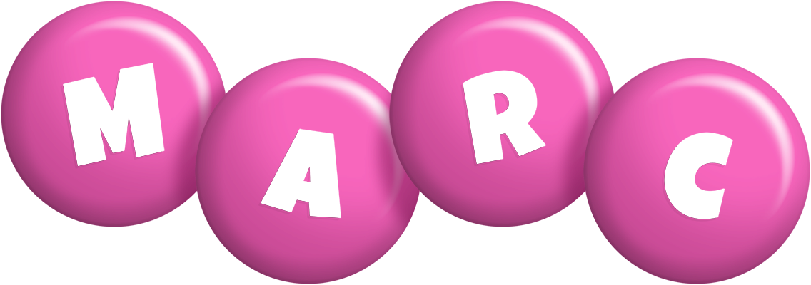 Marc candy-pink logo
