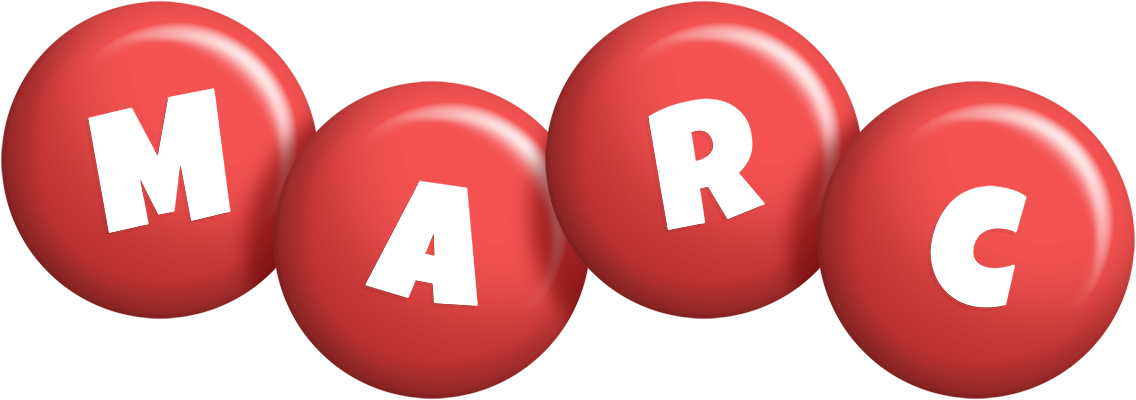 Marc candy-red logo