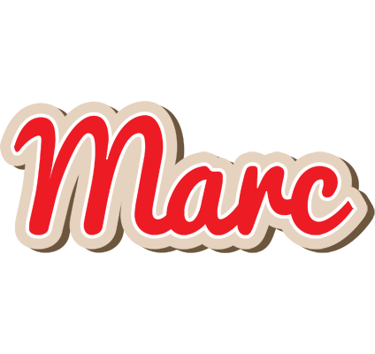 Marc chocolate logo