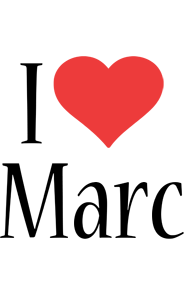 Marc i-love logo