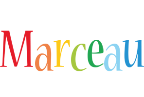 Marceau birthday logo