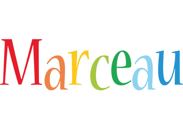 Marceau birthday logo