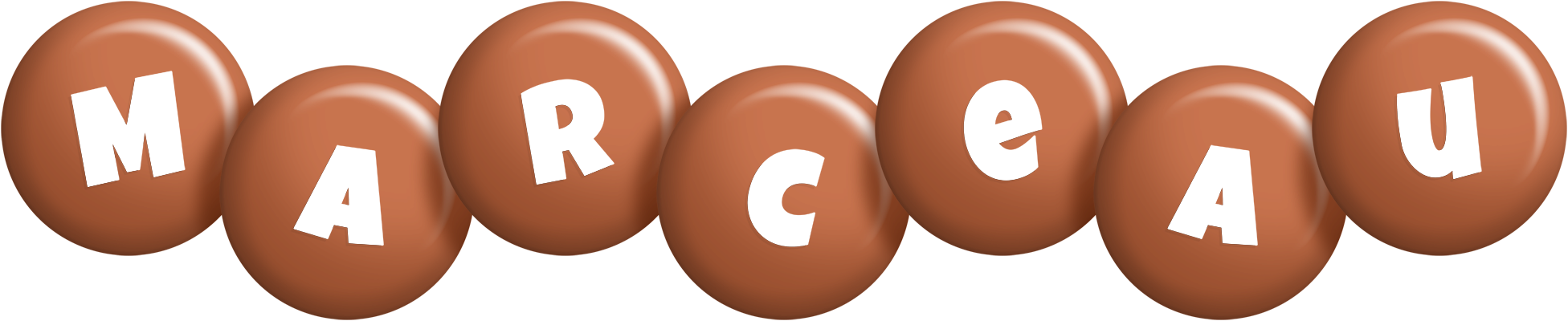 Marceau candy-brown logo