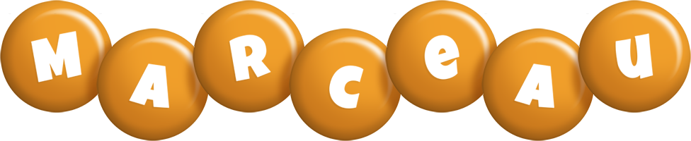 Marceau candy-orange logo