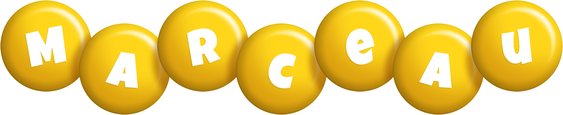 Marceau candy-yellow logo