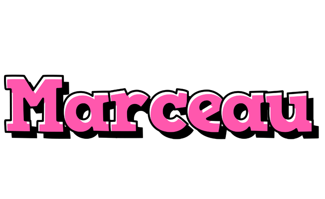 Marceau girlish logo