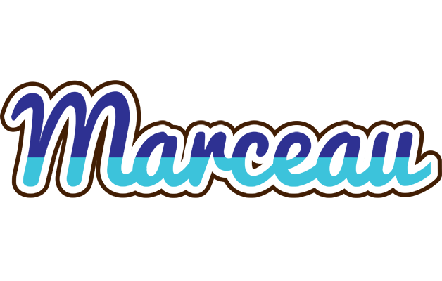 Marceau raining logo