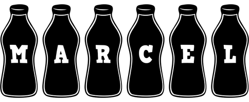 Marcel bottle logo