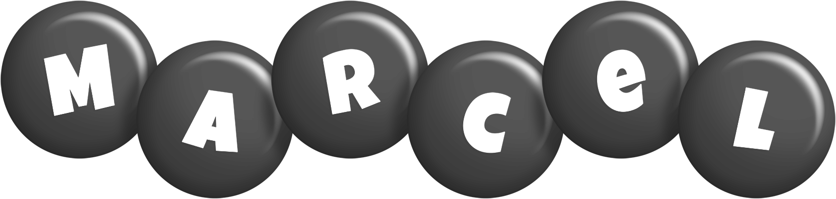 Marcel candy-black logo