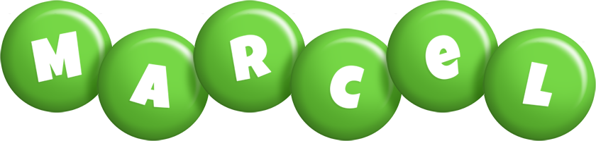 Marcel candy-green logo