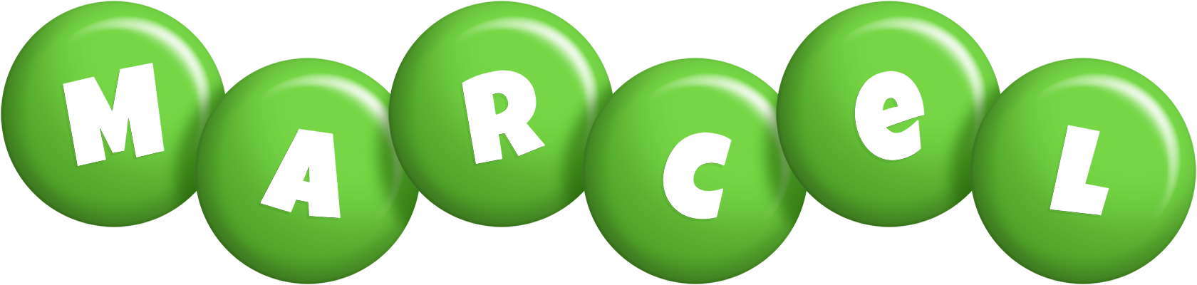 Marcel candy-green logo