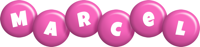 Marcel candy-pink logo