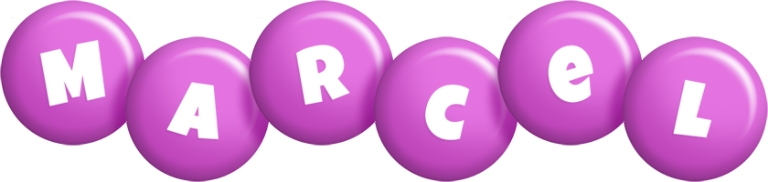 Marcel candy-purple logo