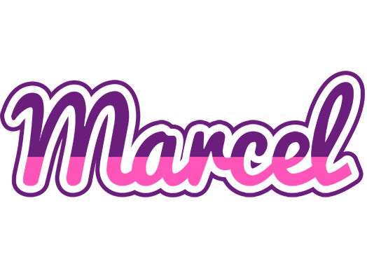 Marcel cheerful logo