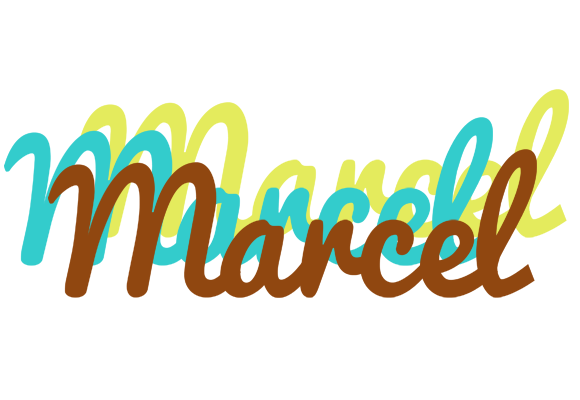 Marcel cupcake logo