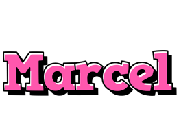 Marcel girlish logo