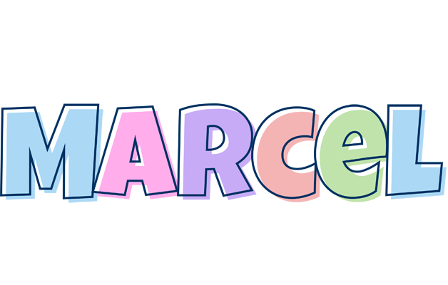 Marcel pastel logo