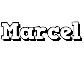 Marcel snowing logo