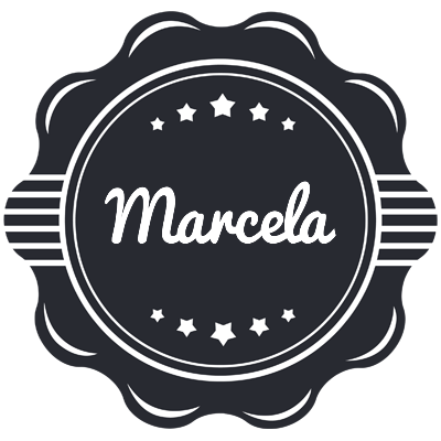 Marcela badge logo
