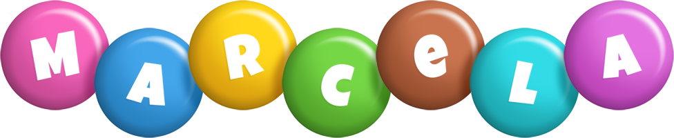 Marcela candy logo