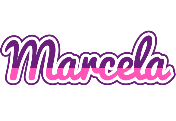 Marcela cheerful logo