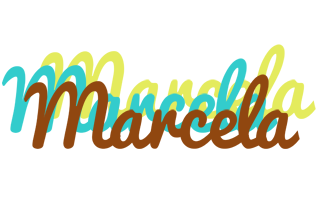 Marcela cupcake logo