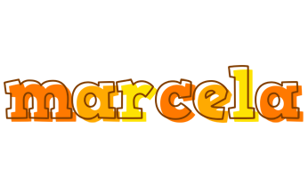 Marcela desert logo