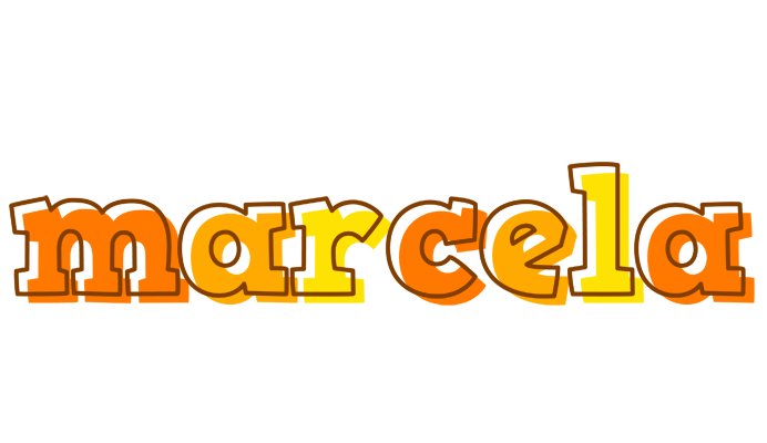 Marcela desert logo