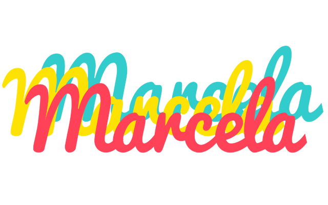Marcela disco logo