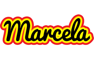 Marcela flaming logo