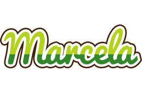 Marcela golfing logo