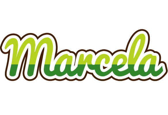 Marcela golfing logo