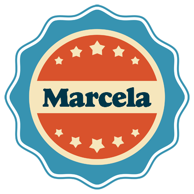 Marcela labels logo