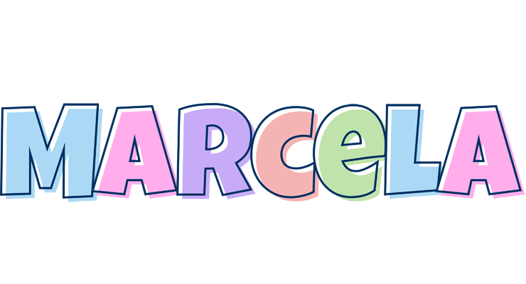 Marcela pastel logo